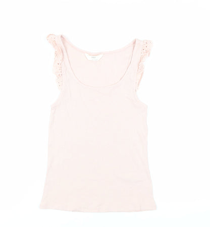 Womens UK Size 8 Marks and Spencer Pink Basic Tank
