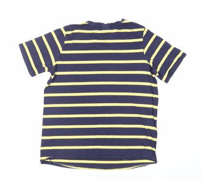 Womens UK Size 12 Topshop Blue Basic T-Shirt
