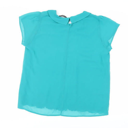 Womens UK Size 18 Dunnes Stores Green Basic Blouse