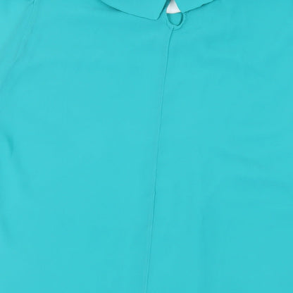 Womens UK Size 18 Dunnes Stores Green Basic Blouse