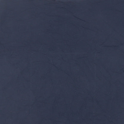 Marks & Spencer Womens Blue Solid Cotton Top Pyjama Top Size S