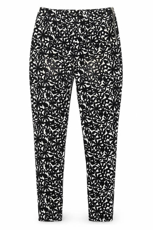 Womens UK Size 12 Topshop Regular Fit Carrot Black Trousers