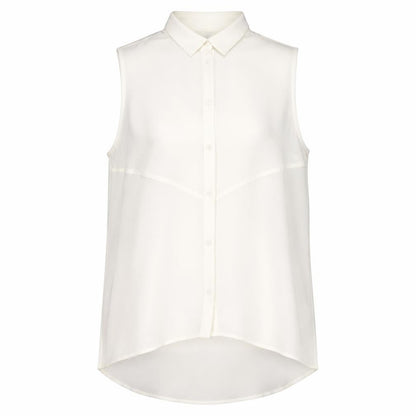 Womens UK Size 12 H&M White Basic Button-Up