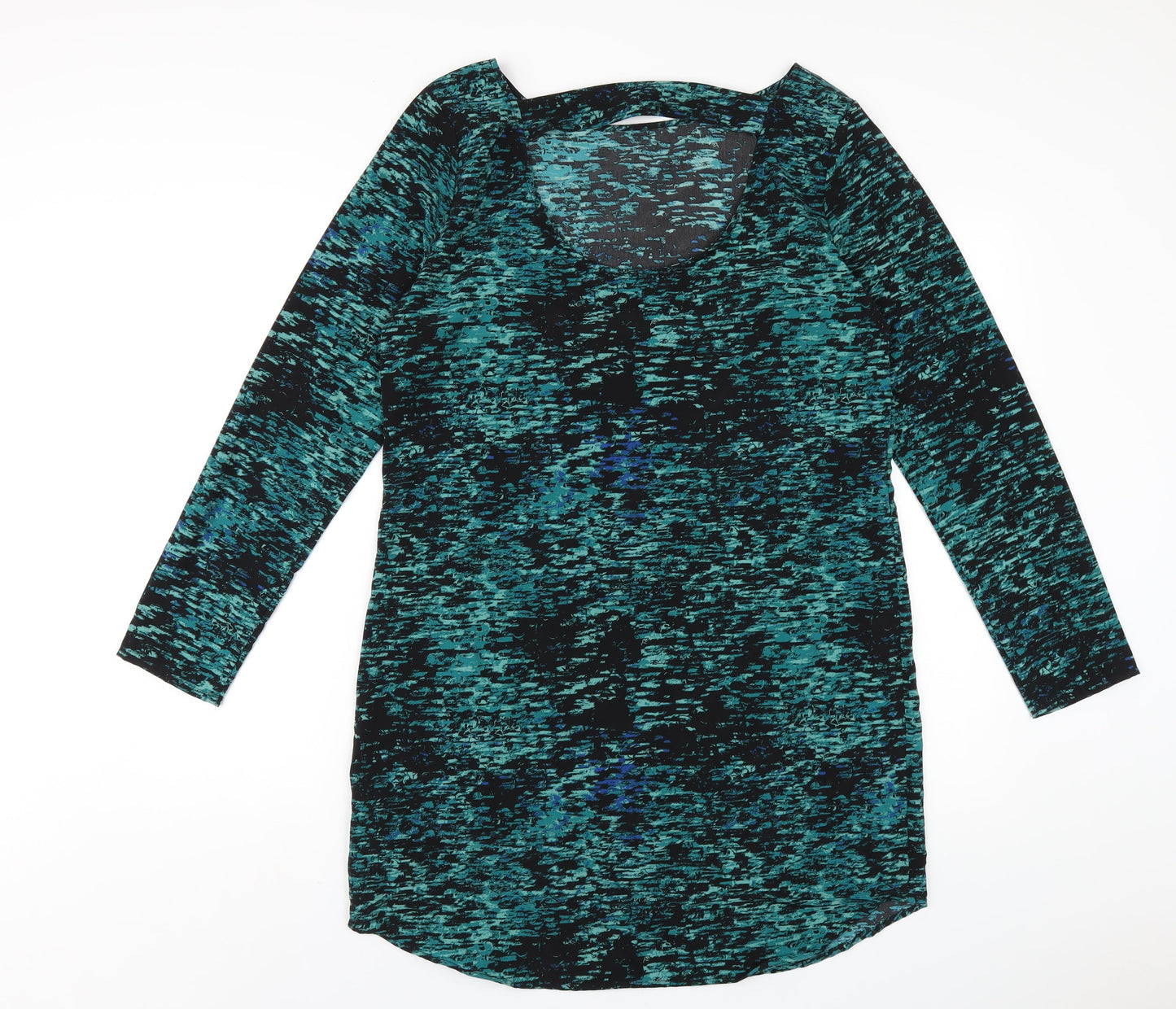 Gap Womens Green Polyester A-Line Size M Round Neck Pullover