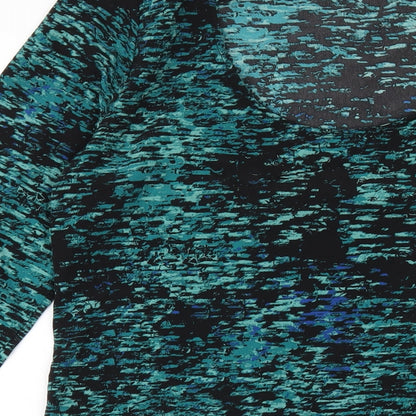 Gap Womens Green Polyester A-Line Size M Round Neck Pullover