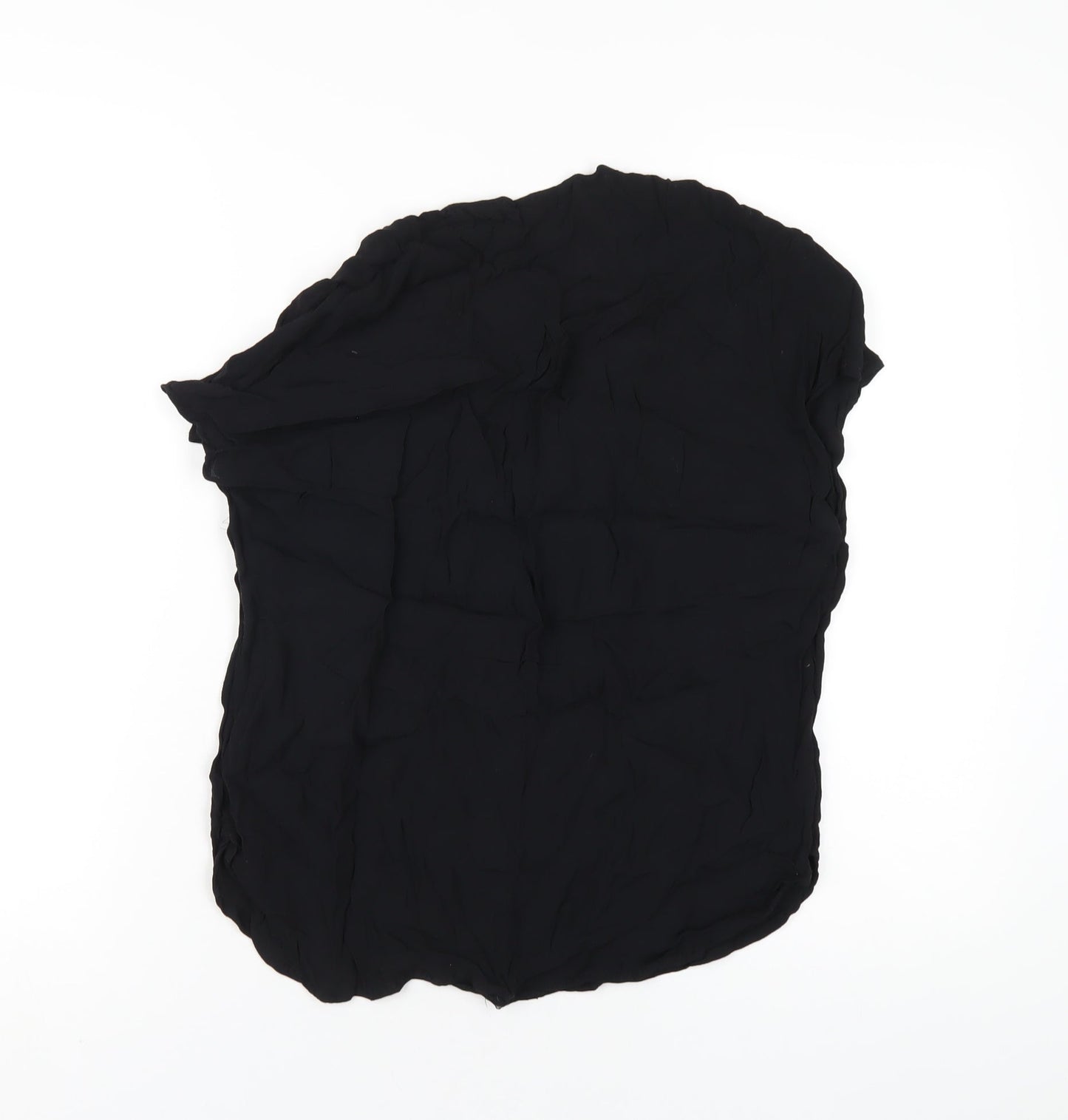 Womens UK Size 12 NEXT Black Basic Blouse