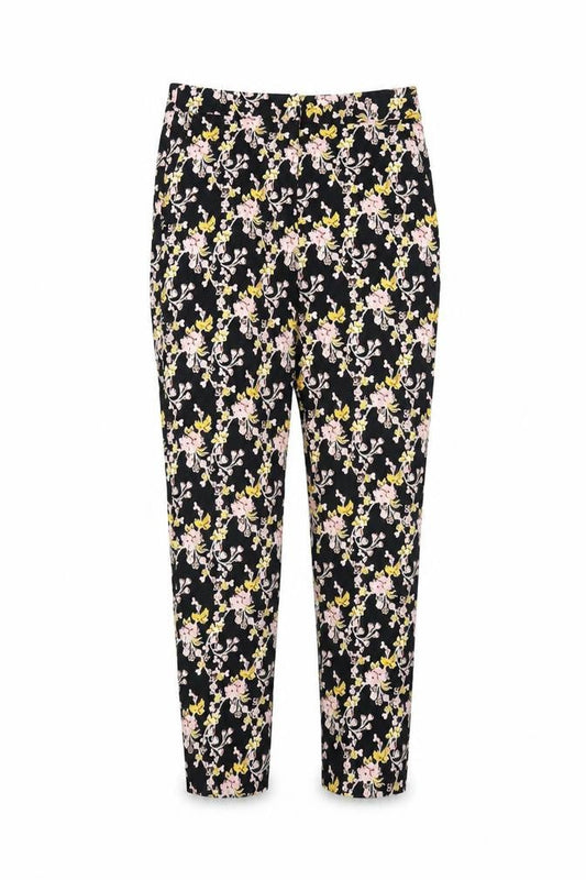 Womens UK Size 10 Topshop Regular Fit  Black Trousers
