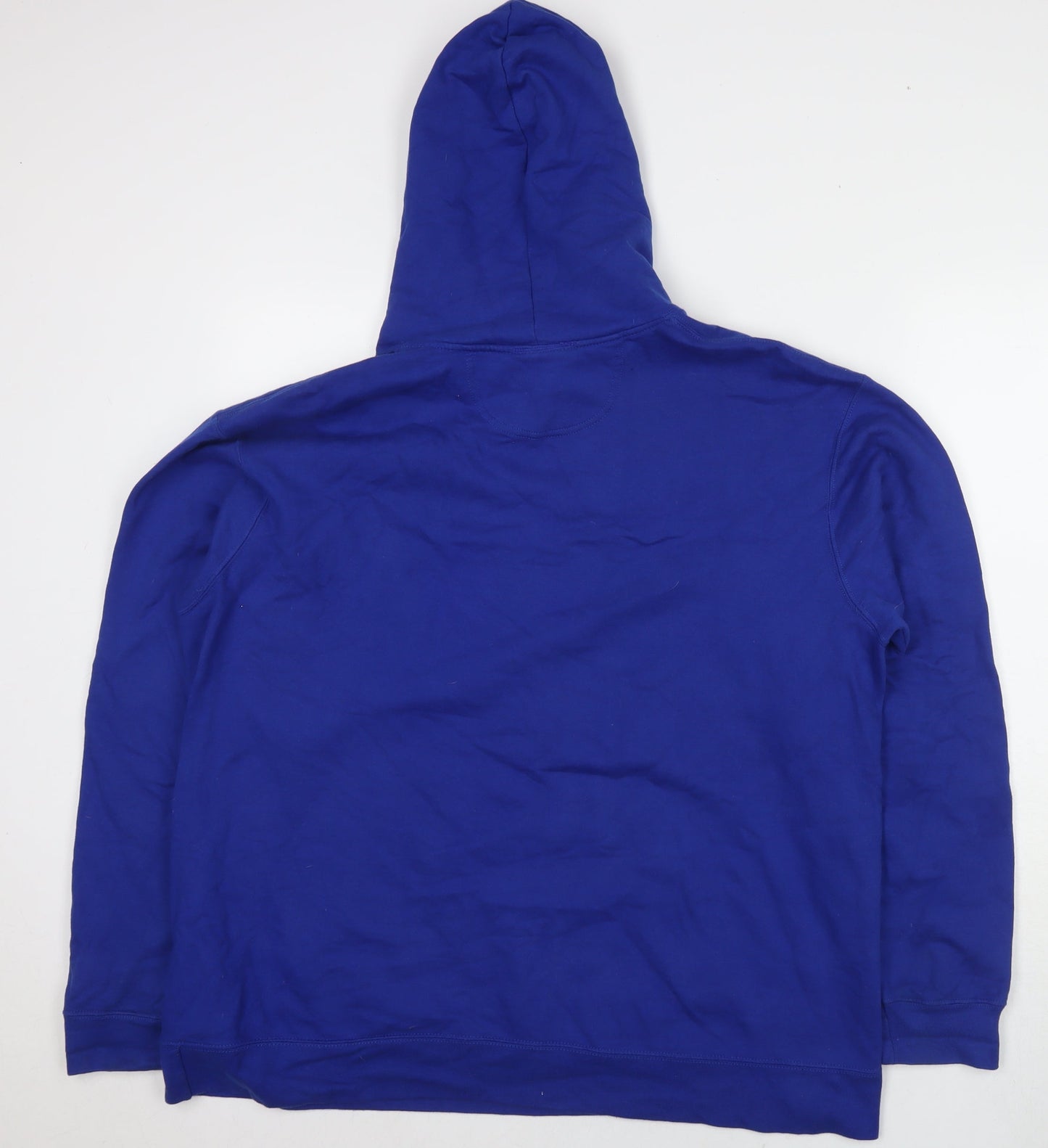 Fanatics Womens Blue Cotton Pullover Hoodie Size L Pullover - Detroit Basketball 1957