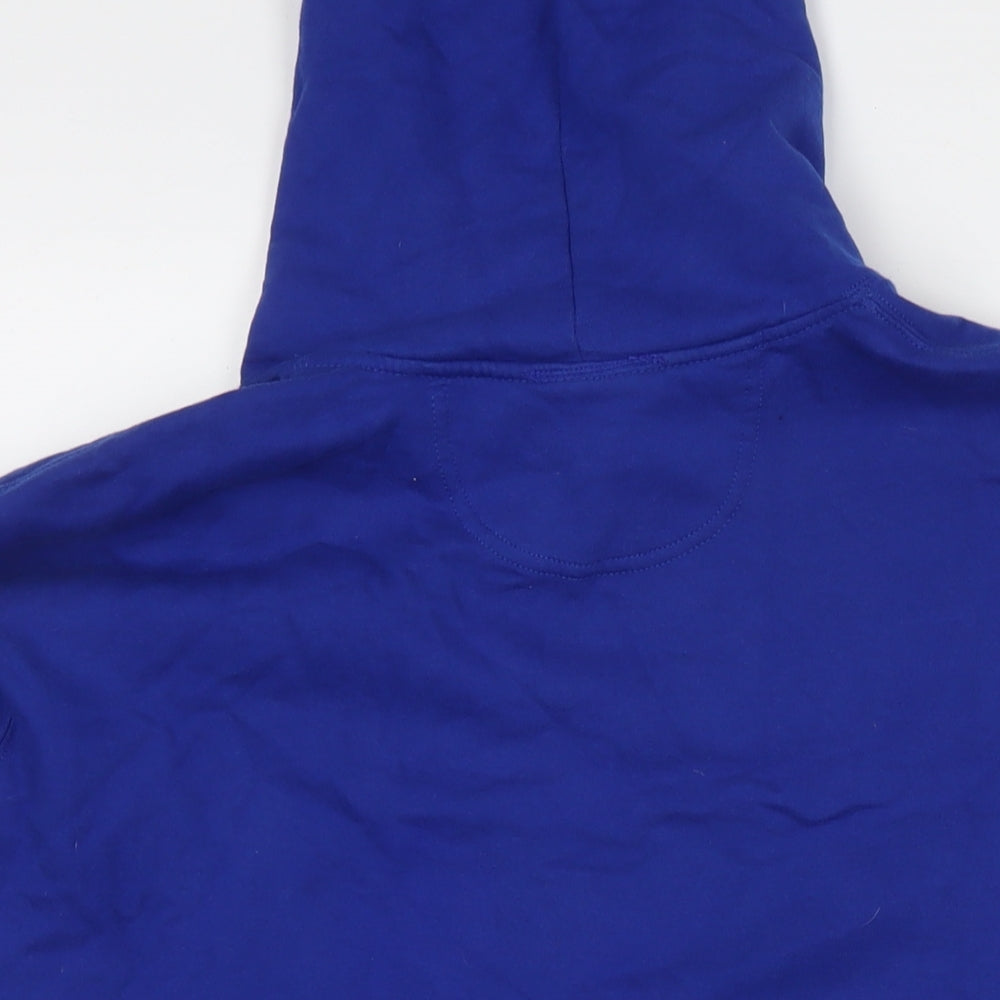 Fanatics Womens Blue Cotton Pullover Hoodie Size L Pullover - Detroit Basketball 1957