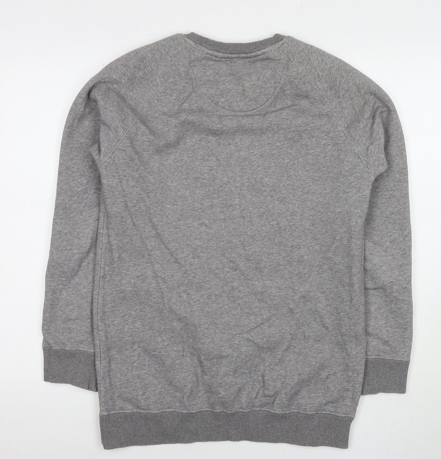 West Wind Mens Grey Cotton Pullover Hoodie Size S - Surf Shop