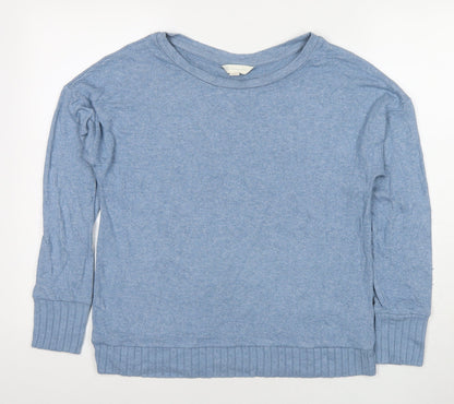 Womens UK Size 12 Marks and Spencer Blue Pullover Sweatshirt