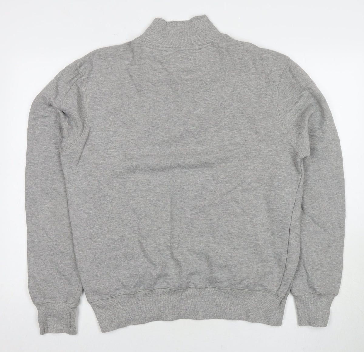 Peter Werth Mens Grey Cotton Pullover Hoodie Size L