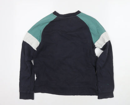 John Lewis Boys Multicoloured Cotton Pullover Sweatshirt Size 11 Years Pullover