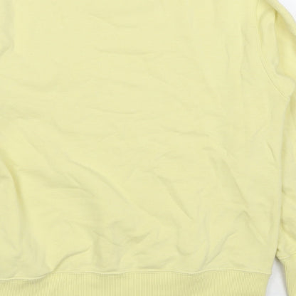 Uniqlo Boys Yellow Cotton Pullover Sweatshirt Size 9-10 Years Pullover - Taco Day