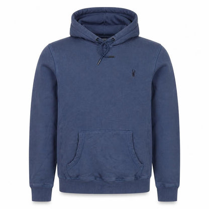 Next Mens Blue Cotton Pullover Hoodie Size S