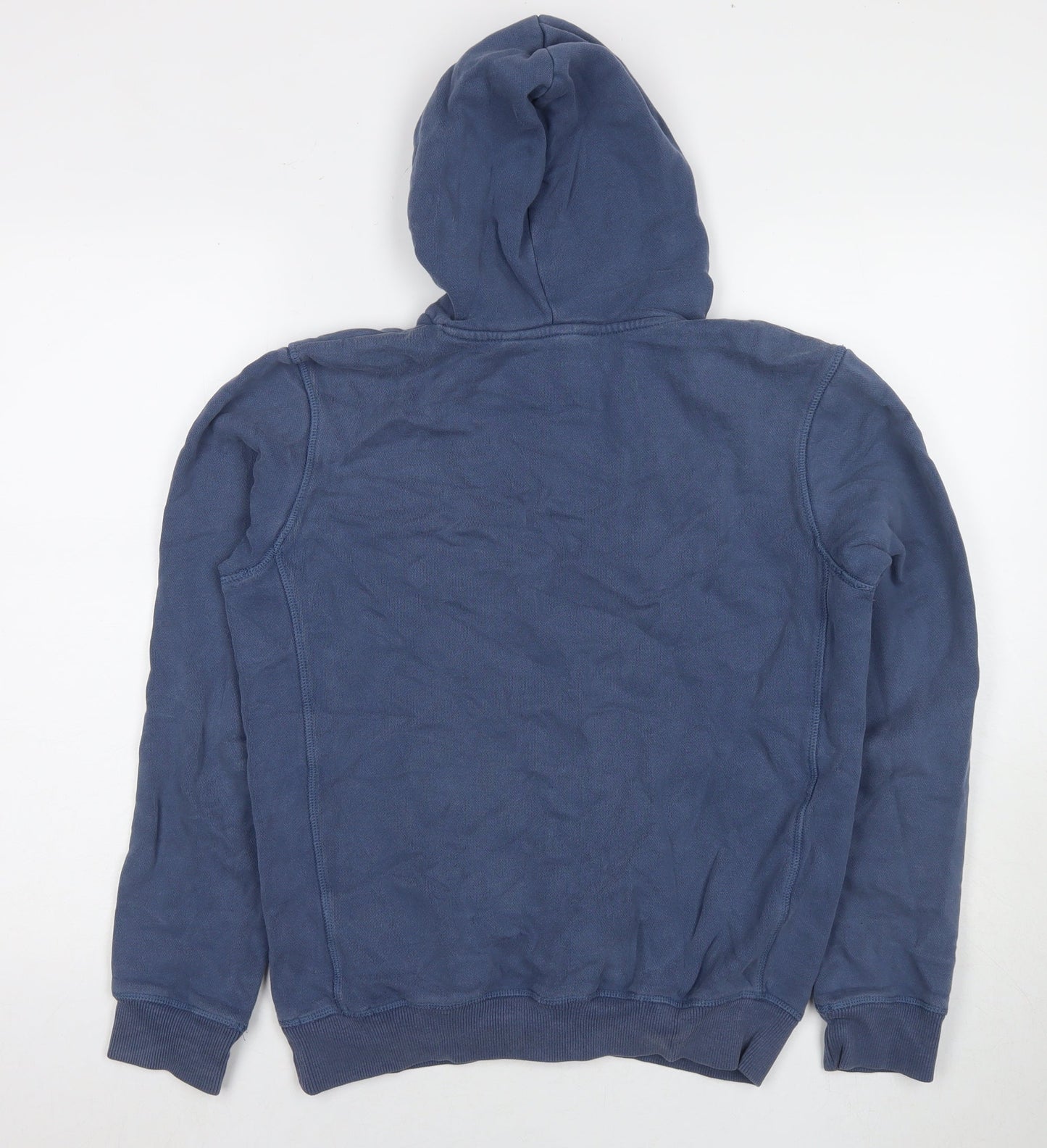 Mens UK Size S NEXT Blue Pullover Hoodie