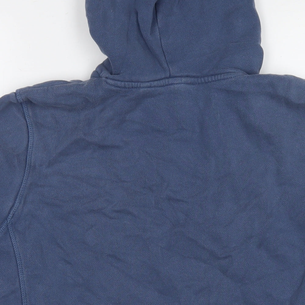 Mens UK Size S NEXT Blue Pullover Hoodie