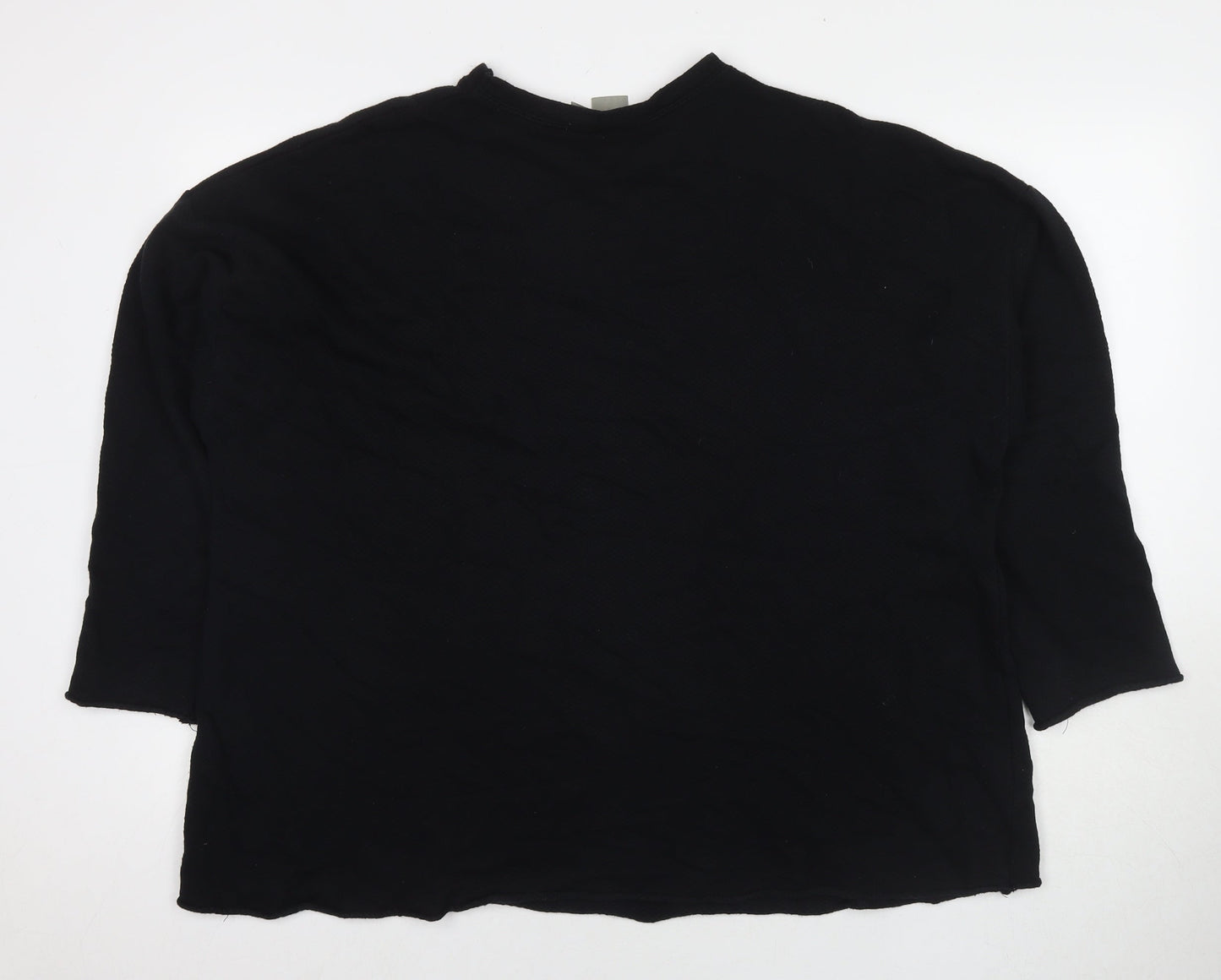 Womens UK Size 10 ASOS Black Pullover Sweatshirt