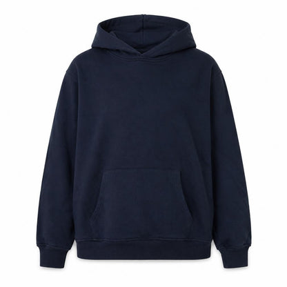 New Look Womens Blue Cotton Pullover Sweatshirt Size M Pullover