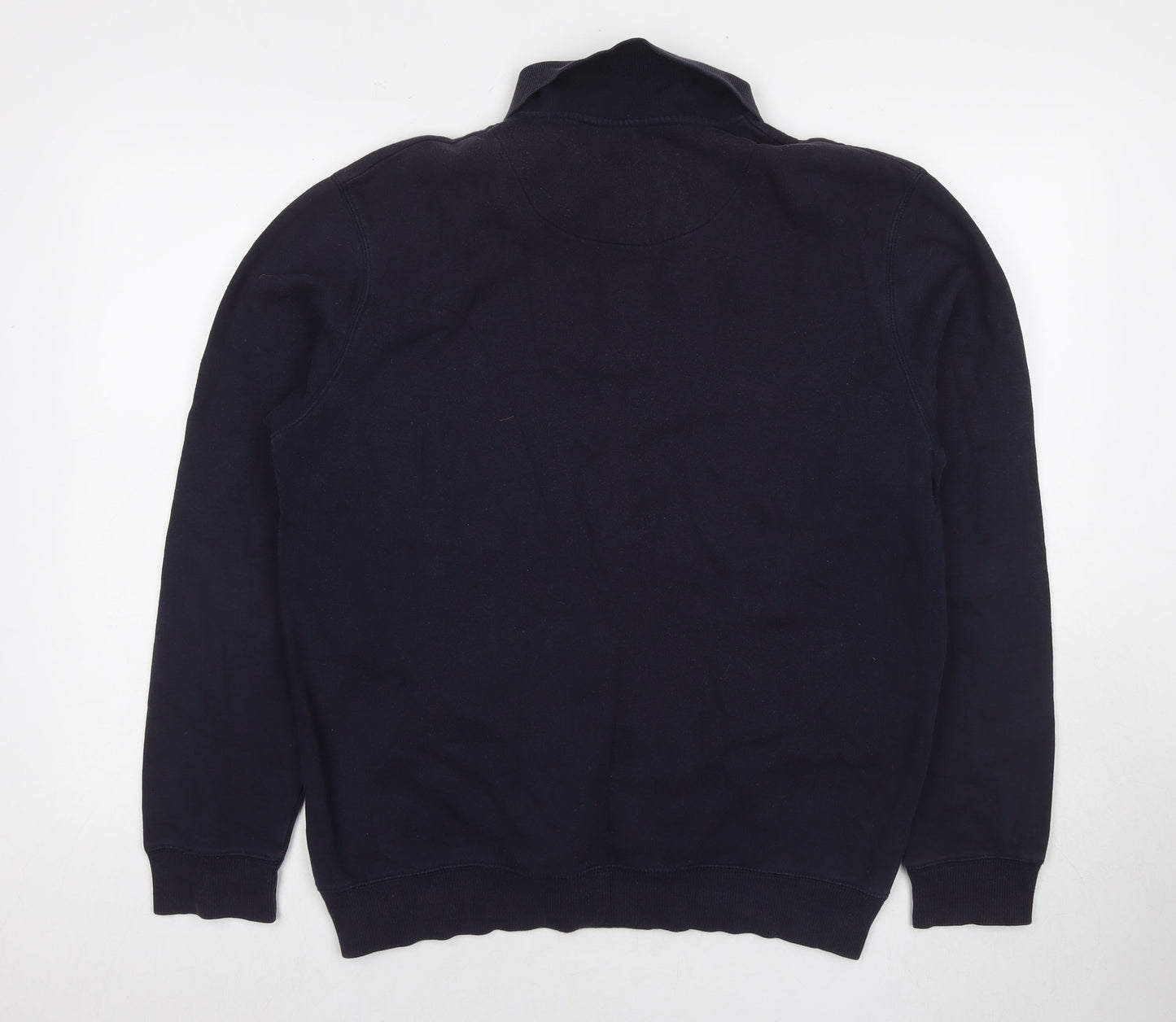 Mens UK Size M Lincoln Blue Pullover Sweatshirt