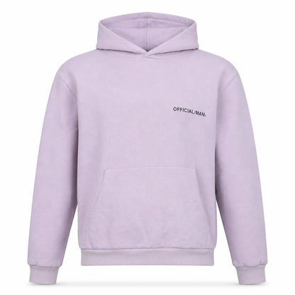 Mens UK Size 2XL Boohoo Purple Pullover Hoodie