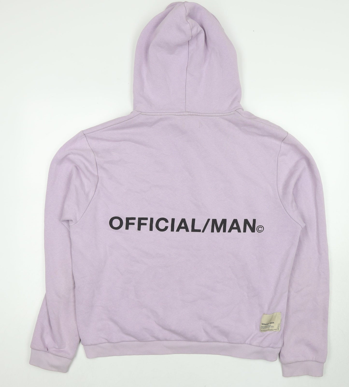 Mens UK Size 2XL Boohoo Purple Pullover Hoodie