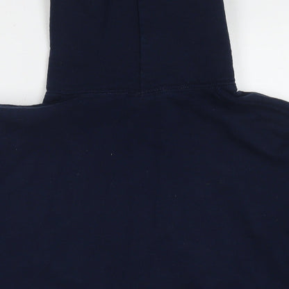 Gotkeys Mens Blue Cotton Pullover Hoodie Size M - Cannon