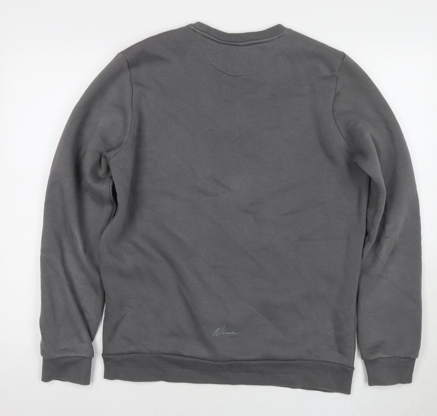 Mens UK Size M Nimes Grey Pullover Sweatshirt