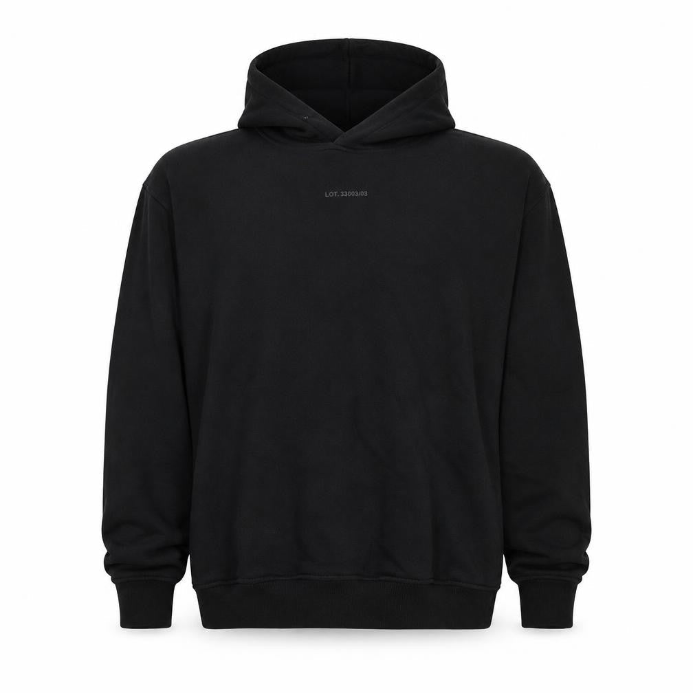 Mens UK Size M Bershka Black Pullover Hoodie