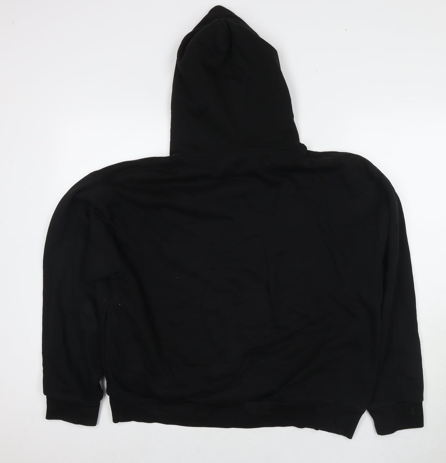 Mens UK Size M Bershka Black Pullover Hoodie