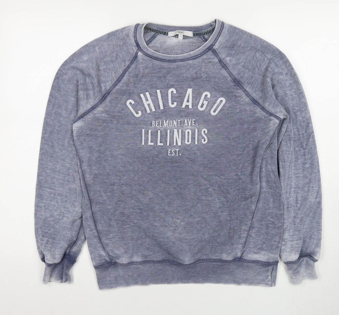 Womens UK Size XS NEXT Blue Pullover Sweatshirt