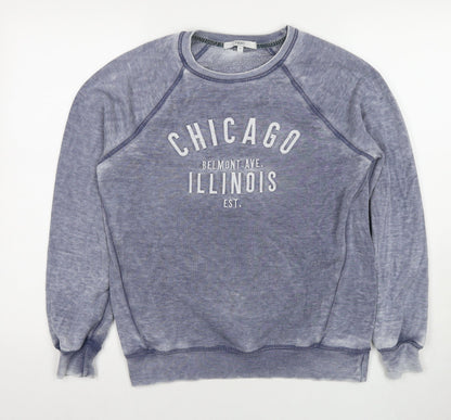 Womens UK Size XS NEXT Blue Pullover Sweatshirt
