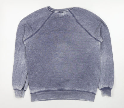 Womens UK Size XS NEXT Blue Pullover Sweatshirt