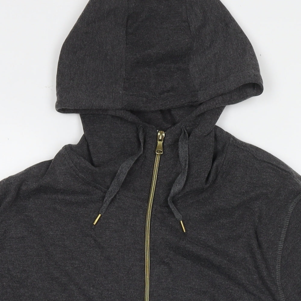 Womens UK Size 16 LA Gear Grey Full Zip Hoodie