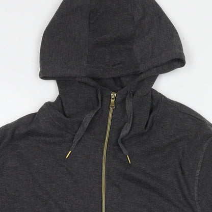 Womens UK Size 16 LA Gear Grey Full Zip Hoodie