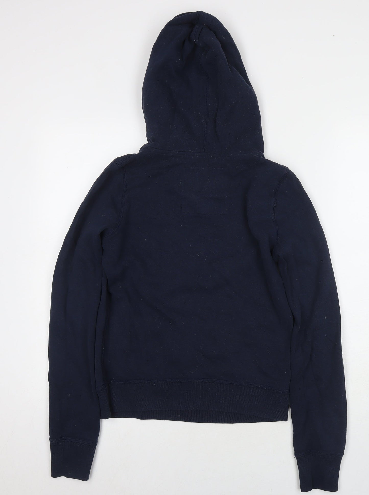 Hollister Womens Blue Cotton Pullover Hoodie Size M Pullover