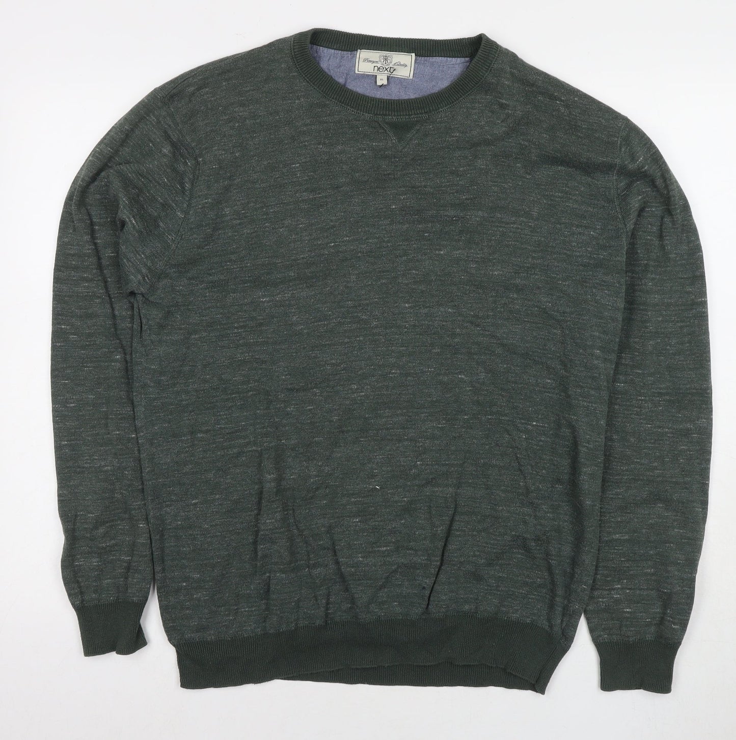 Mens UK Size XL NEXT Green Pullover Sweatshirt