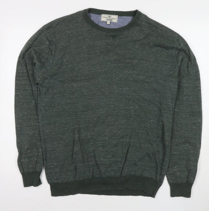 Mens UK Size XL NEXT Green Pullover Sweatshirt