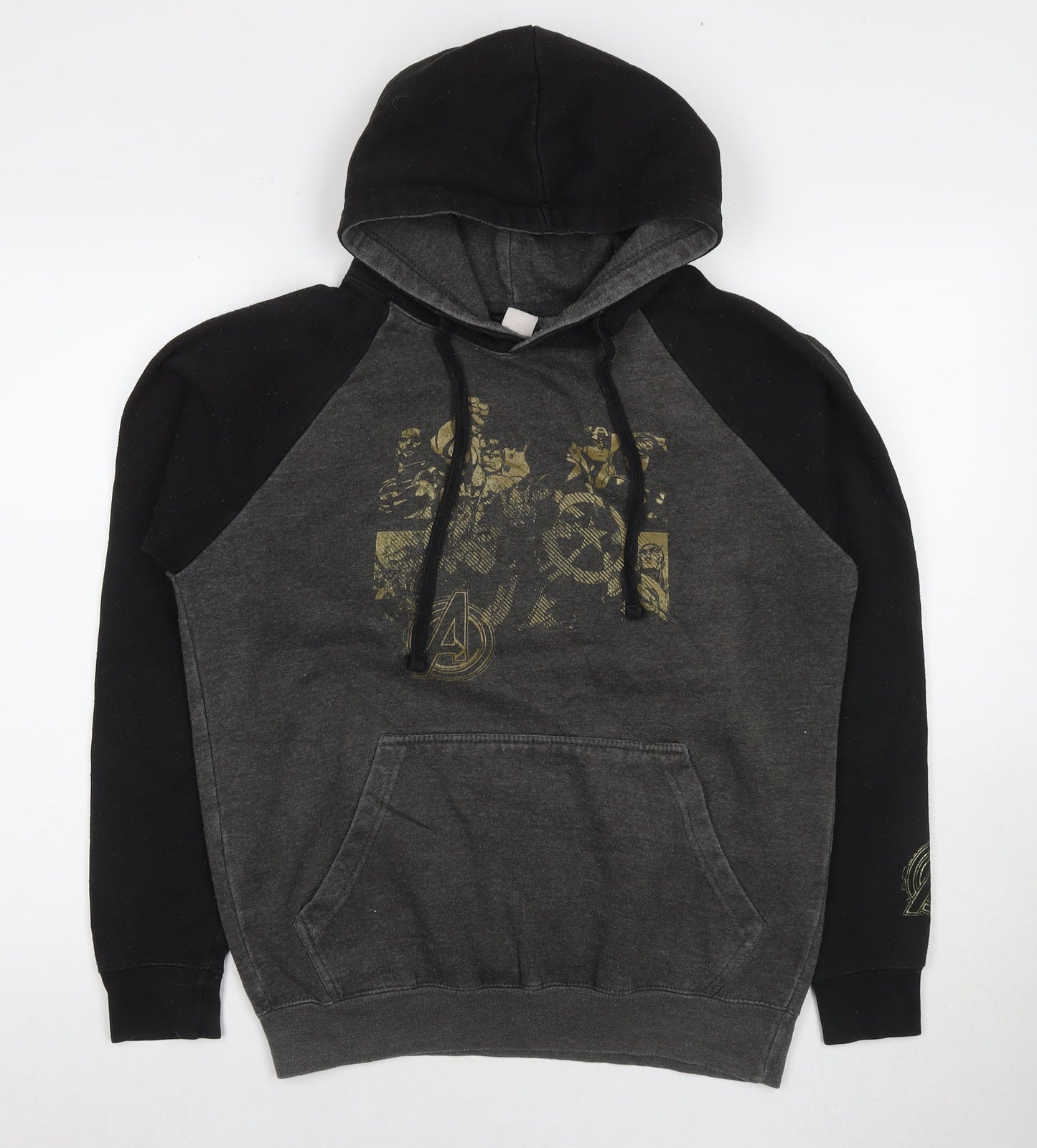 Universal Studios Monsters Mens Grey Cotton Pullover Hoodie Size M - Avengers