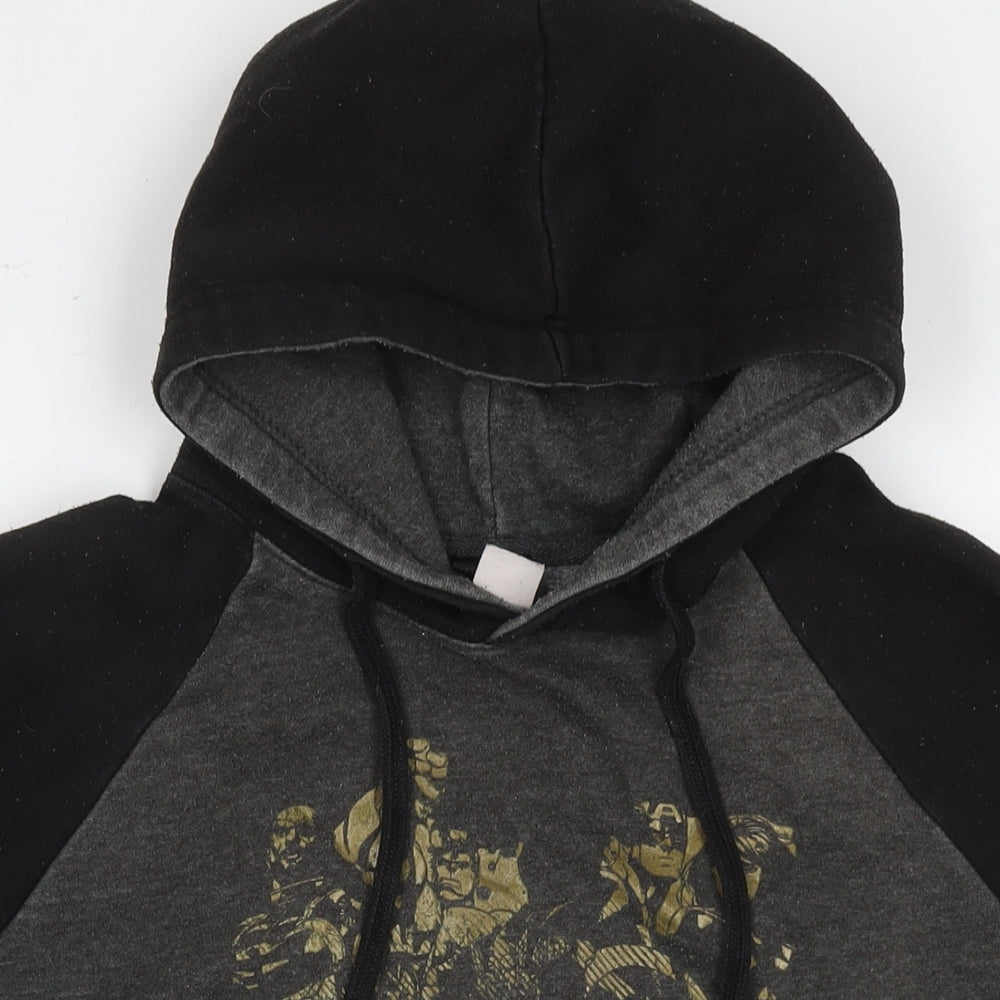 Universal Studios Monsters Mens Grey Cotton Pullover Hoodie Size M - Avengers