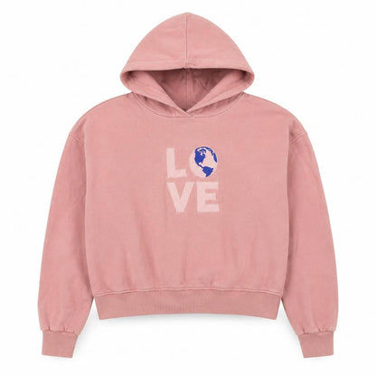 Womens UK Size S Bershka Pink Pullover Sweatshirt