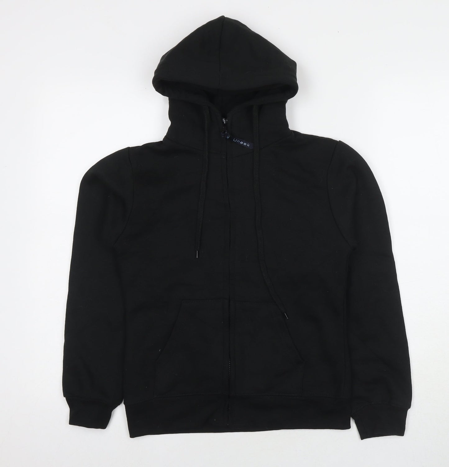Uneek Womens Black Cotton Full Zip Hoodie Size S Zip - Discover Dancing