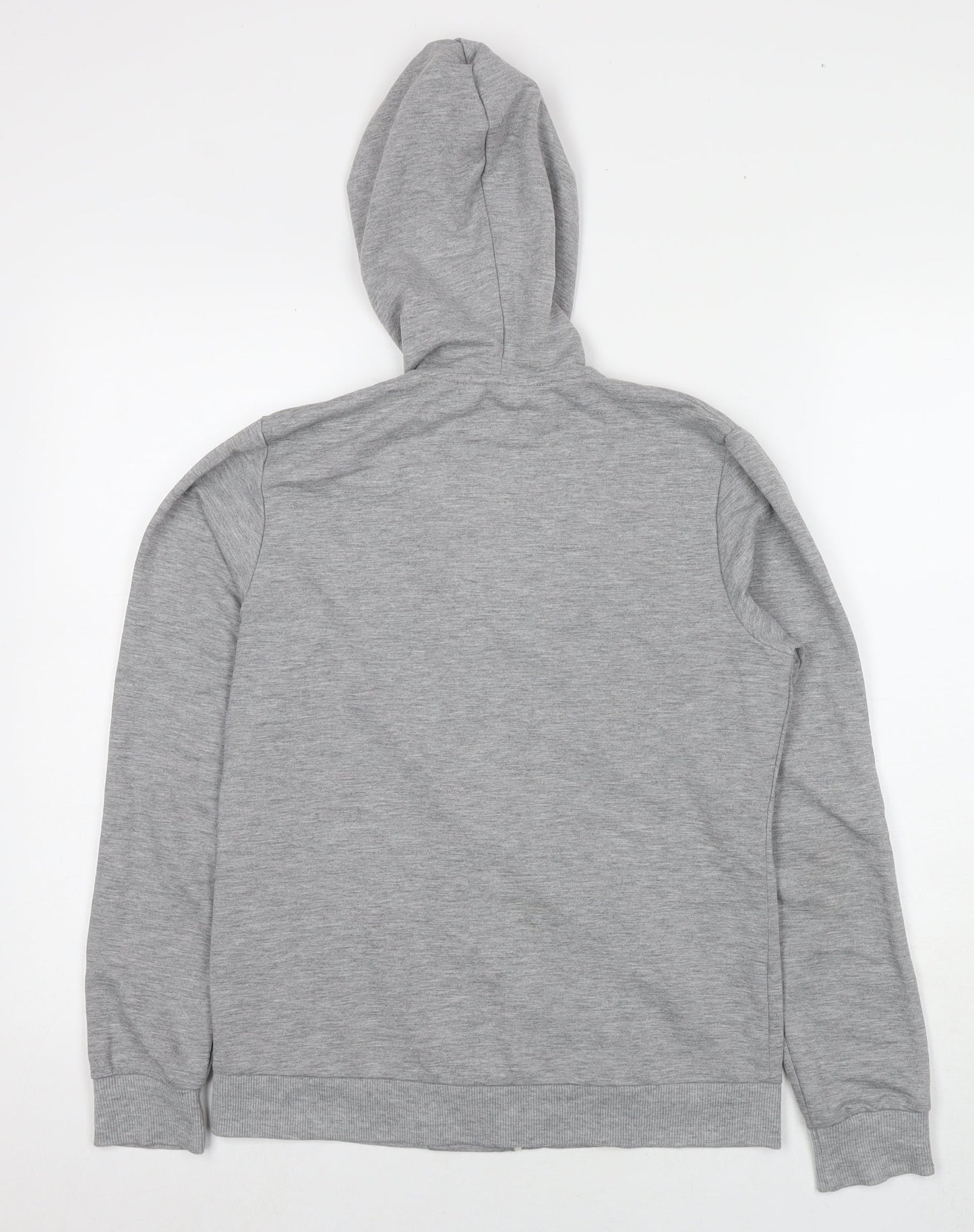 Toms Girl Womens Grey Cotton Full Zip Hoodie Size M Zip