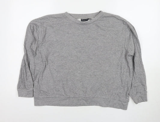 Womens UK Size 16 ASOS Grey Pullover Sweatshirt