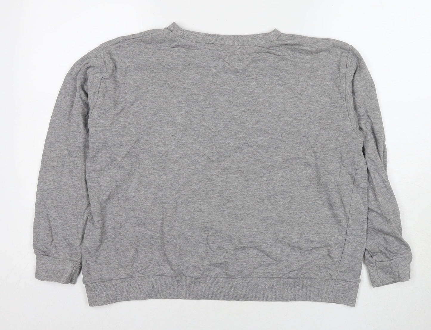 Womens UK Size 16 ASOS Grey Pullover Sweatshirt