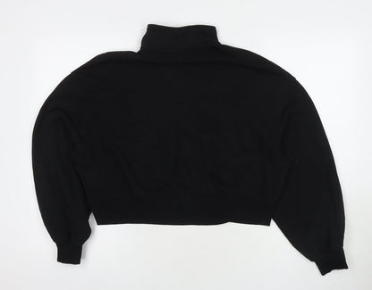 Womens UK Size L Divided by H&M Black Pullover Sweatshirt