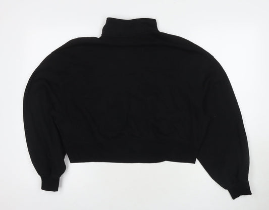 Womens UK Size L Divided by H&M Black Pullover Sweatshirt