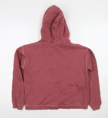 Zara Girls Pink Cotton Pullover Sweatshirt Size 11-12 Years Pullover