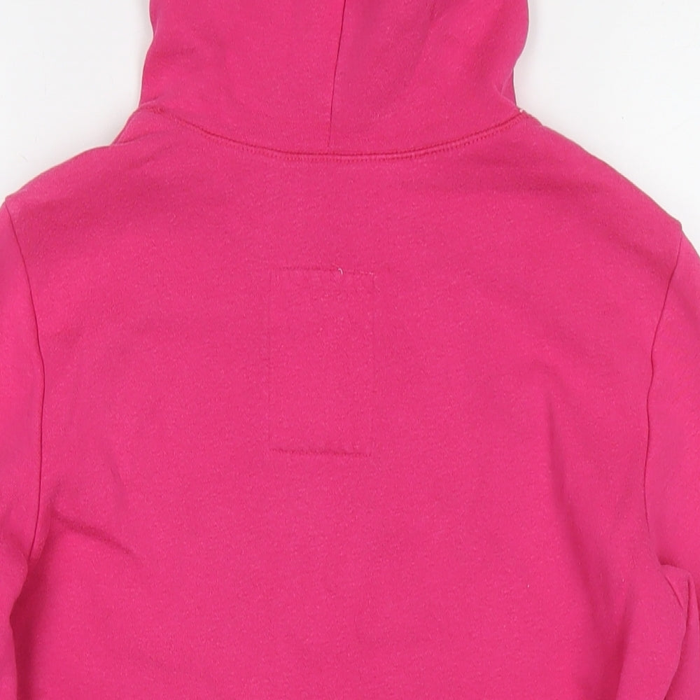 Aerosoles Womens Pink Cotton Pullover Hoodie Size S Pullover - Logo 1987