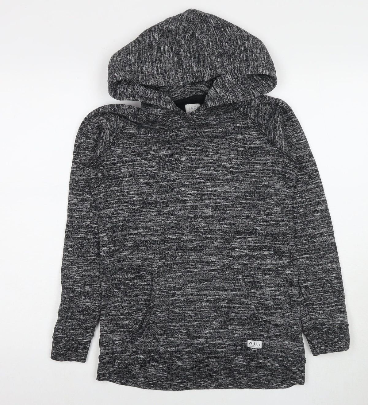 Womens UK Size 6 Jack Wills Grey Pullover Hoodie
